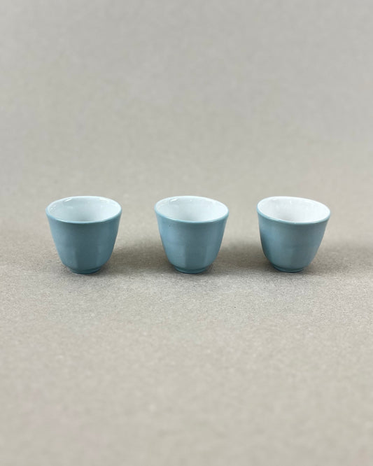 Coquetier - "Matins éternels" - Vert de gris