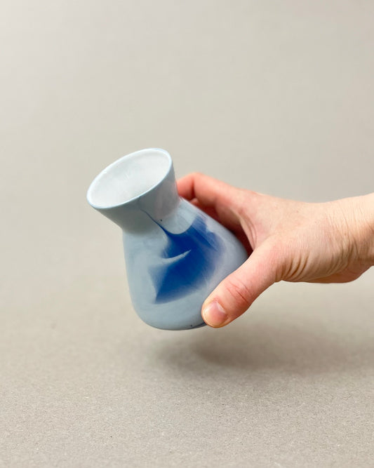 Set carafe à saké, « Doux breuvage » et ses deux verres bas