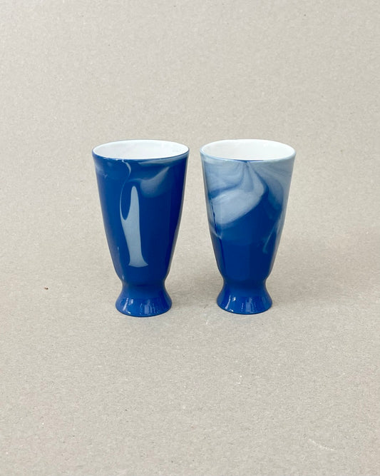 Mazagran en porcelaine - "Matins éternels" - Point du jour