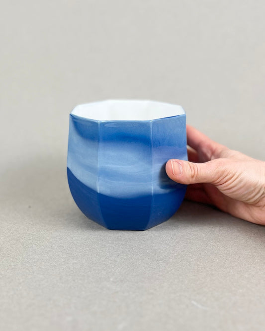 Cache-pot en porcelaine grande taille - Point du jour