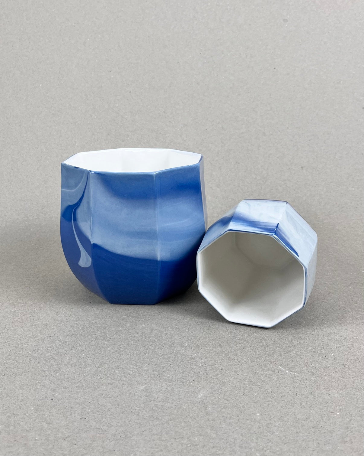 Cache-pot en porcelaine grande taille - Point du jour