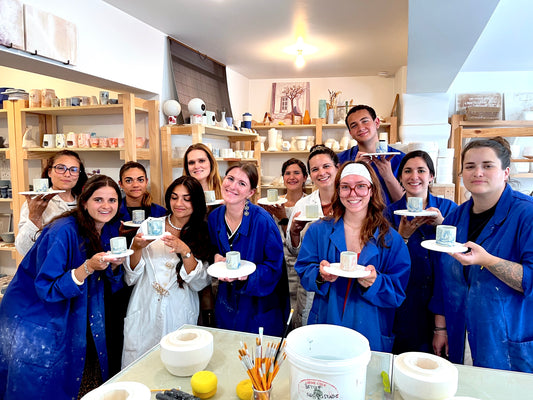 Fabriquez votre set de tasses en groupe - Teambuilding, anniversaire, EVJF