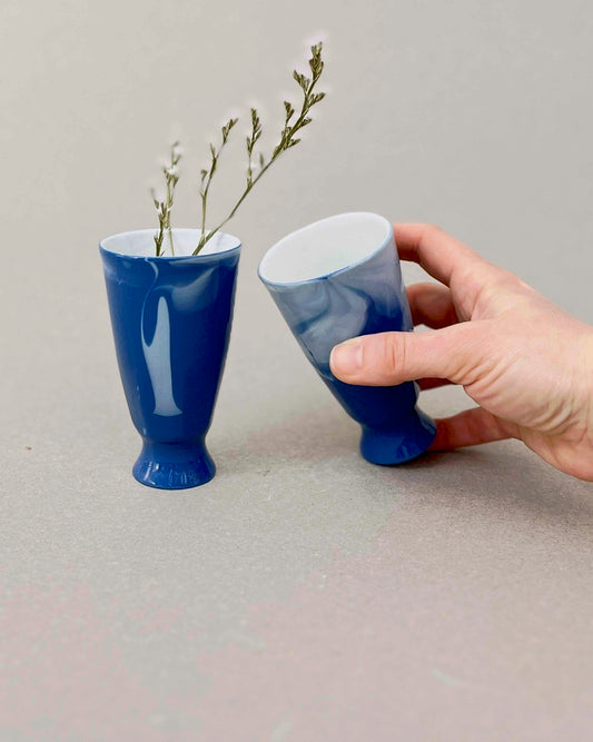 Mazagran en porcelaine - "Matins éternels" - Point du jour