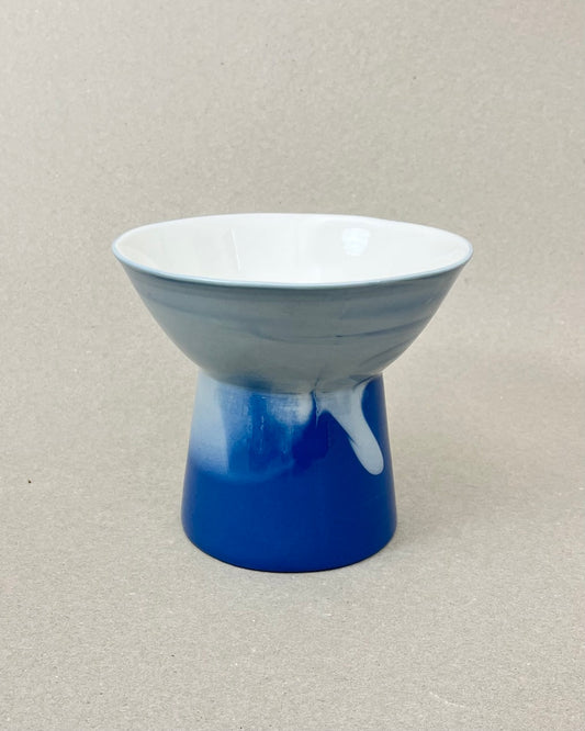 Vase coupelle en porcelaine