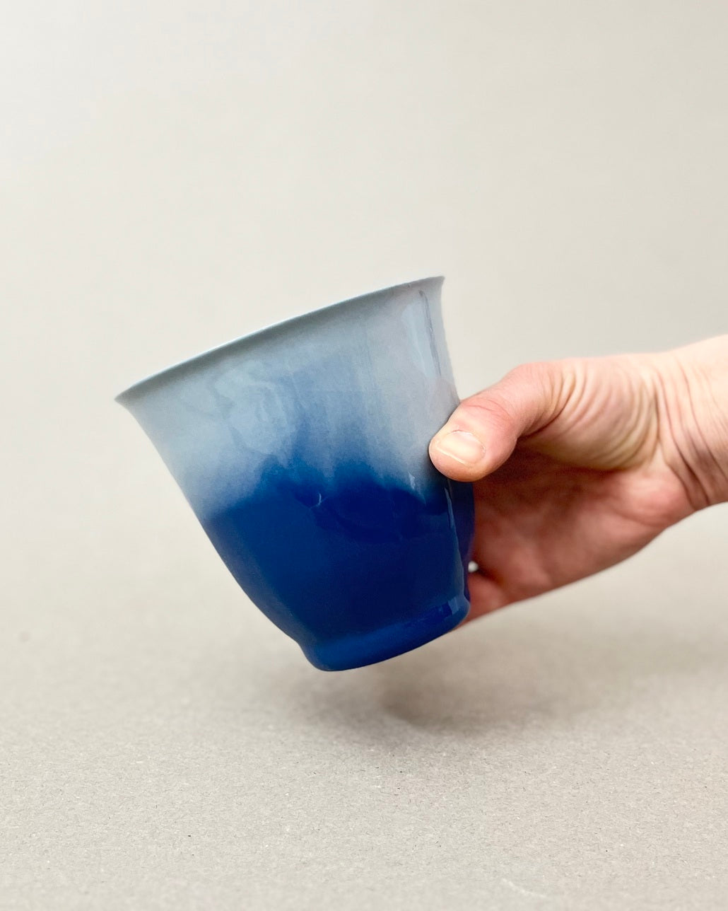 Grande tasse à thé en porcelaine - "Matins éternels" - Point du jour