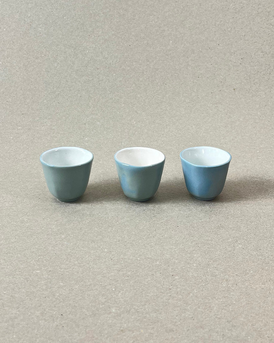 Set de verres à liqueur/verres à shot - Vert de gris