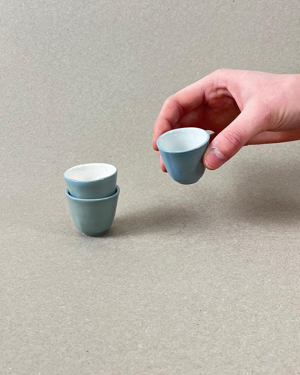Set de verres à liqueur/verres à shot - Vert de gris