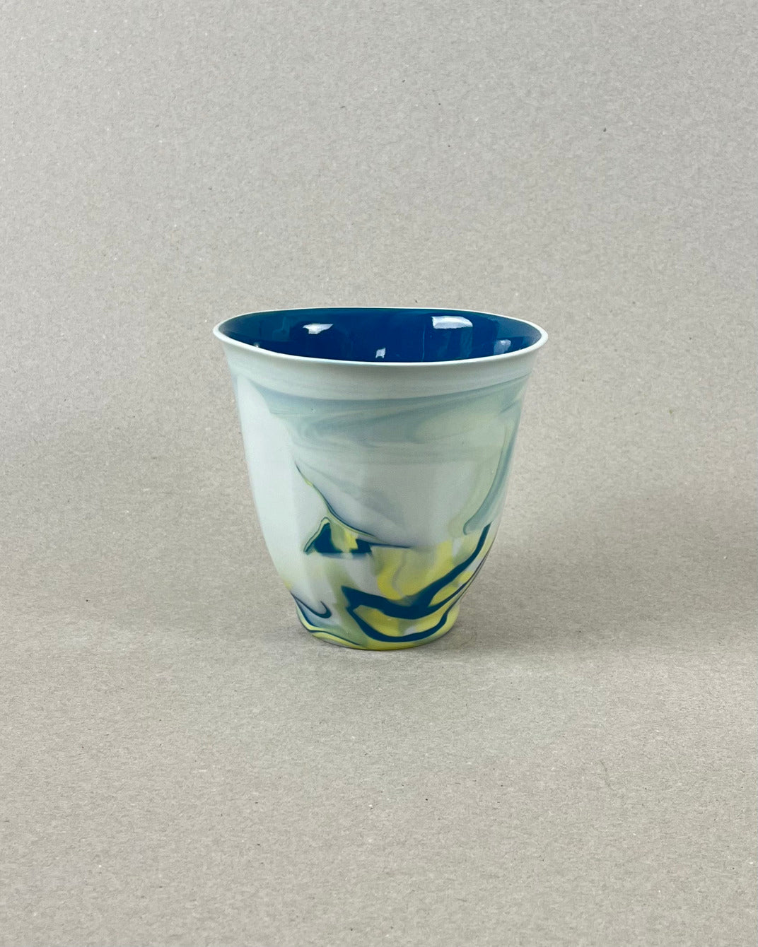 Grande tasse à thé en porcelaine - "Matins éternels" - Fontainebleau