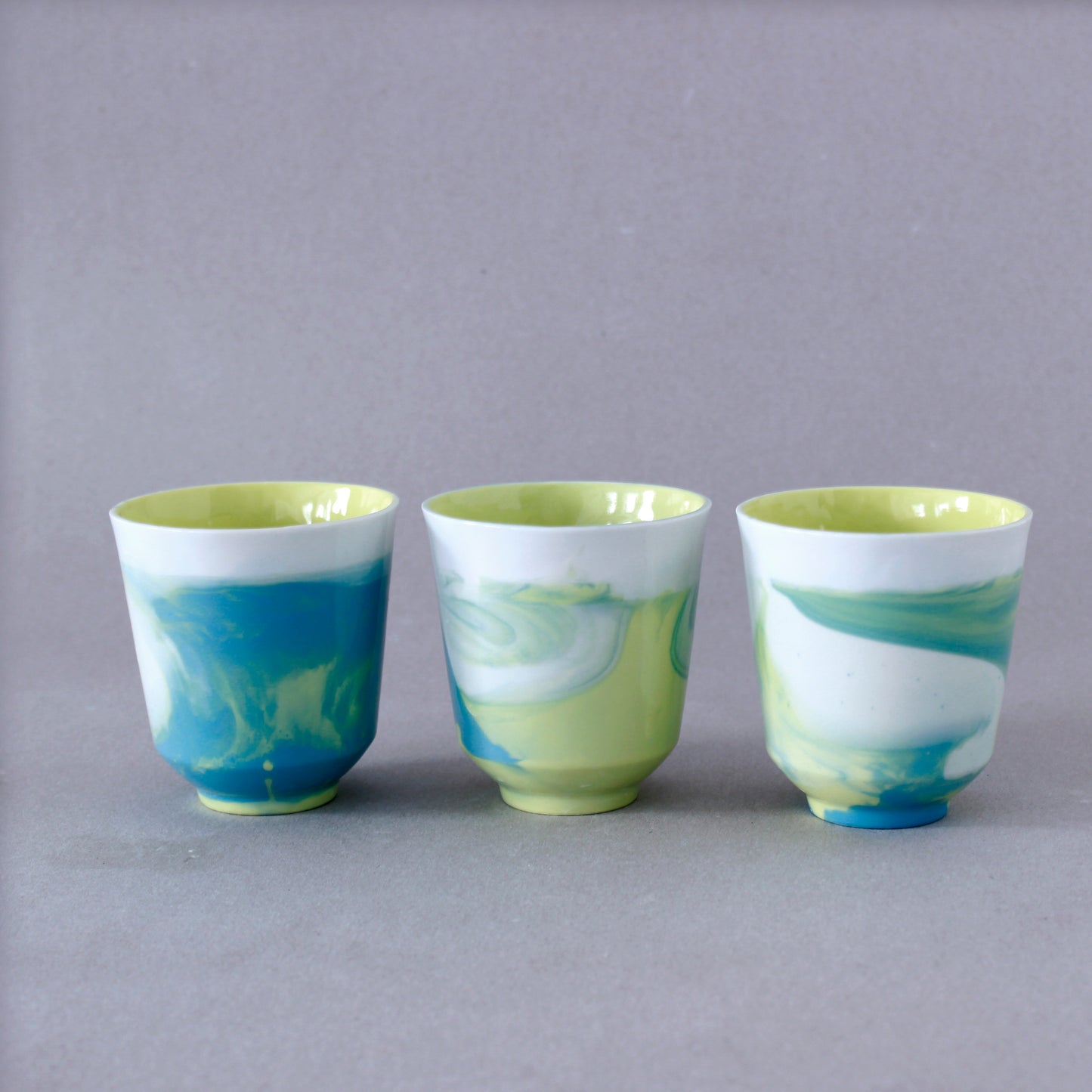 Verre à eau en porcelaine fait à la main - "Doux breuvage"