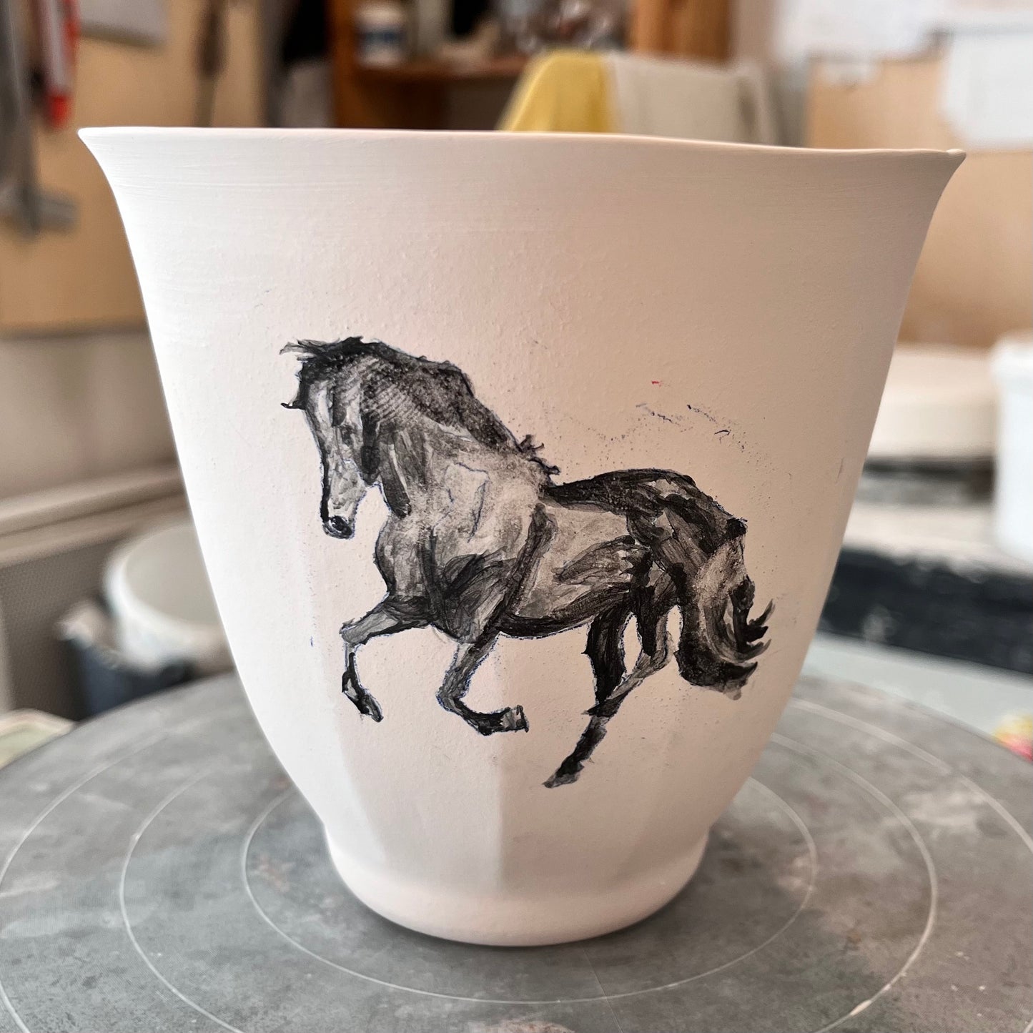 Peinture sur dégourdi de porcelaine (2h)