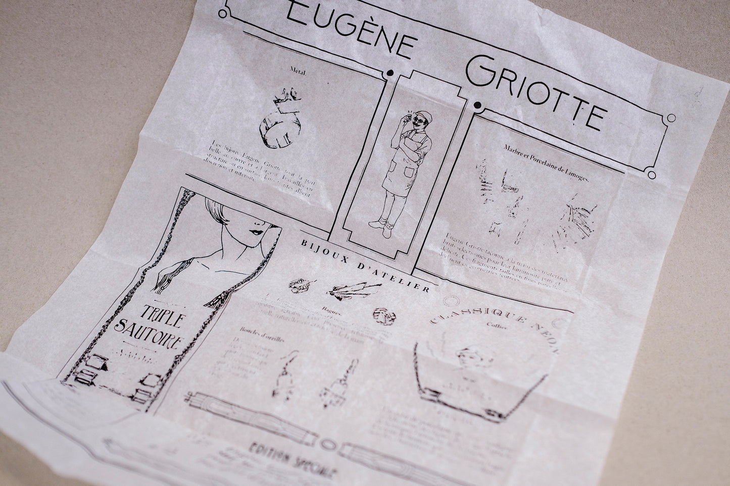 Télégraphe - Boucles d'oreilles